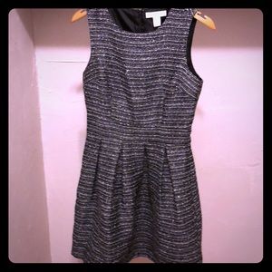 An A line sleeveless dress